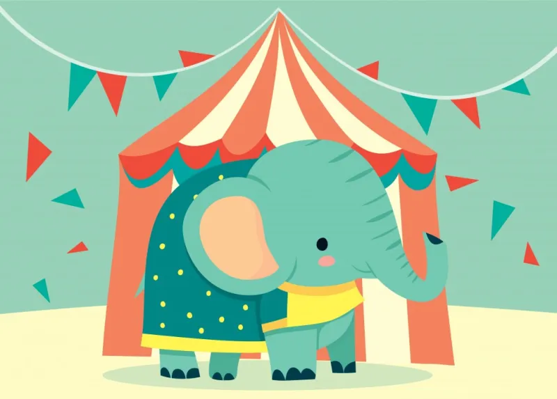 L'Eléphant Fait son Cirque