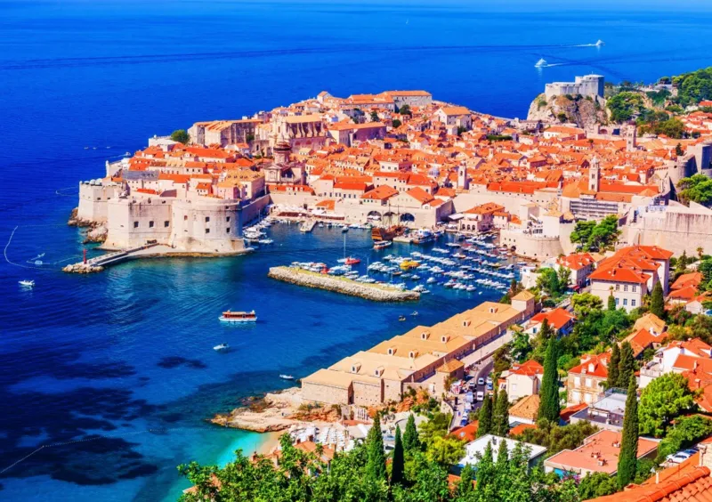 The Old Town of Dubrovnik, Croatia
