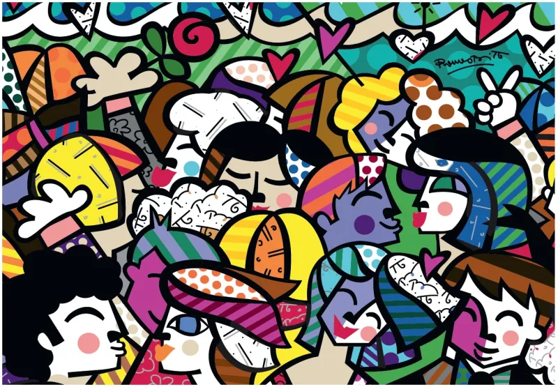Romero Britto - Looking into the future
