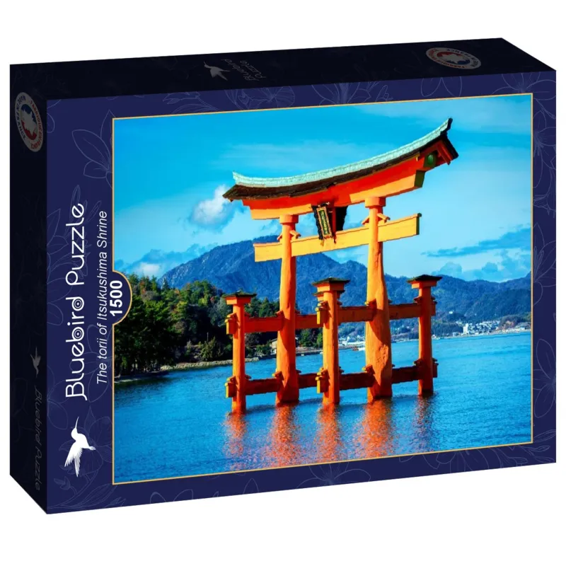 The torii of Itsukushima Shrine