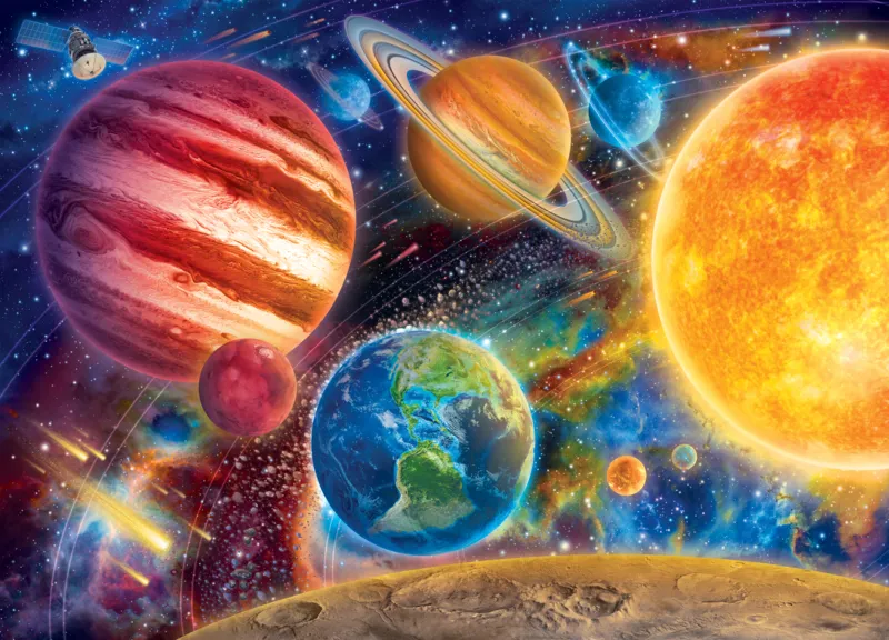 Stunning Solar System