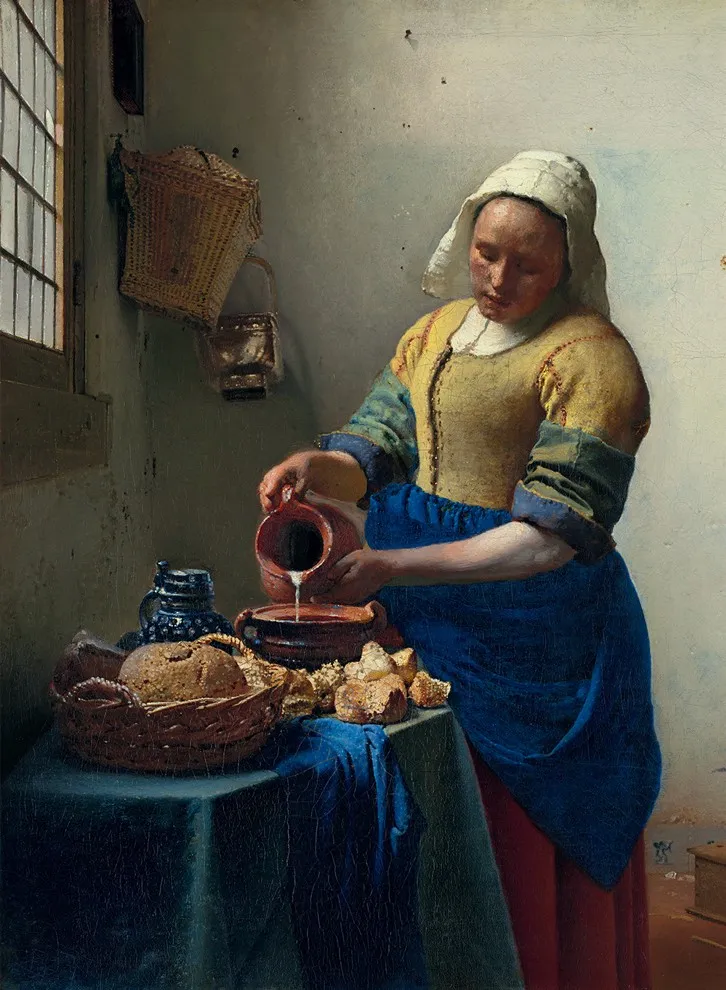 Vermeer Johannes - The Milkmaid, 1658-1661