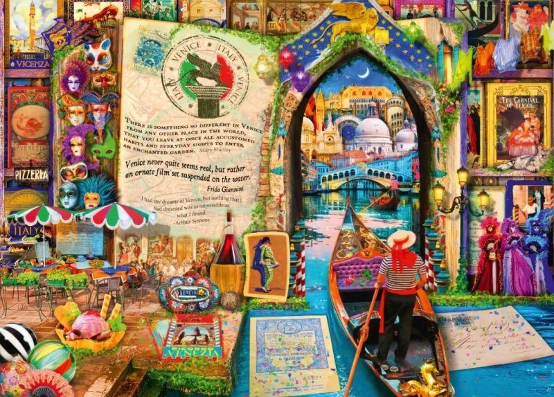 Life is an Open Book Venice