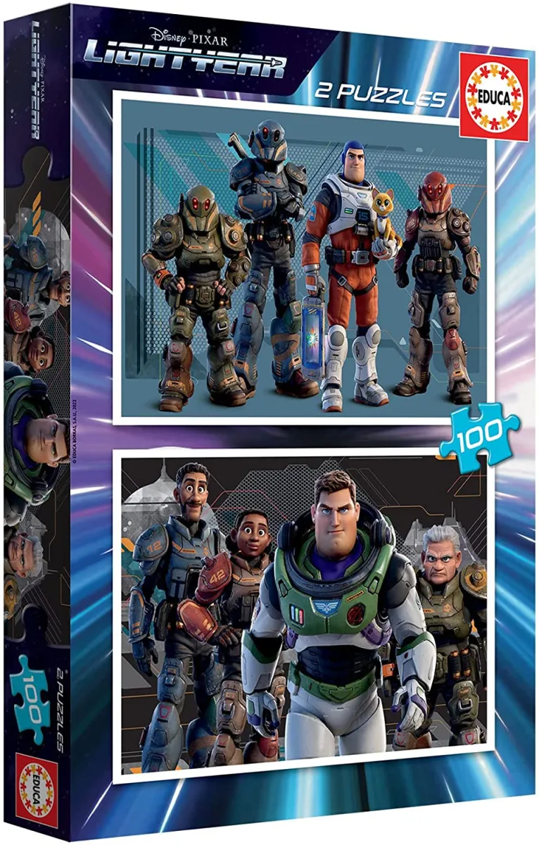 2 Puzzles - Disney Pixar - Buzz Lightyear