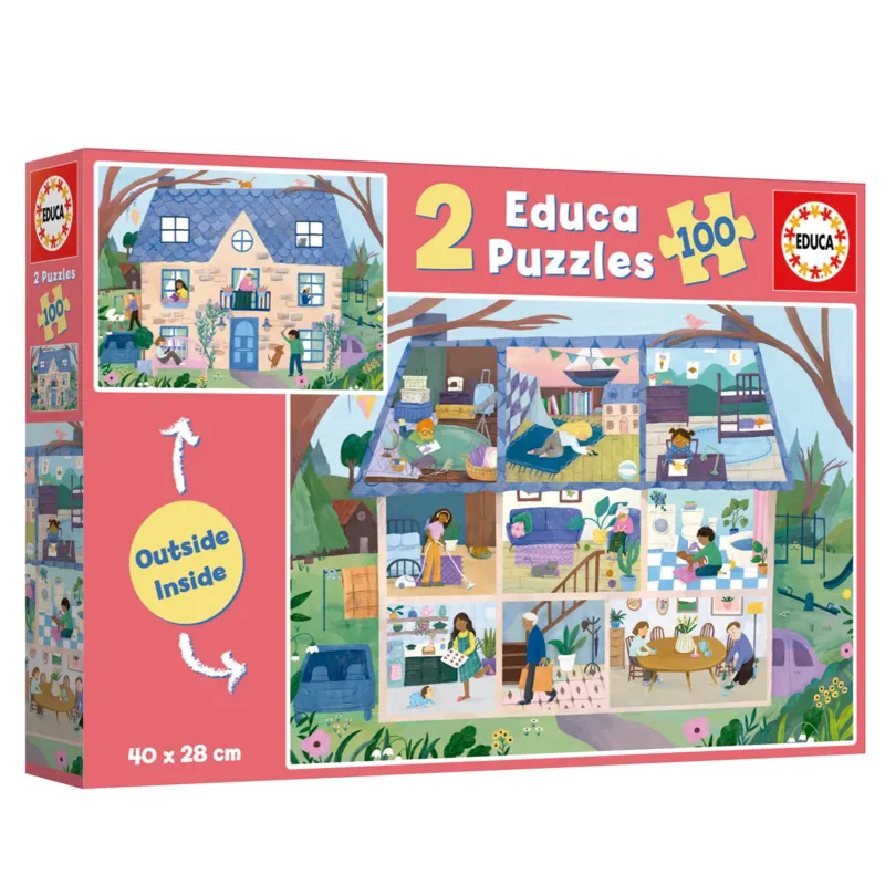 2 Puzzles - Inside/Outside - House