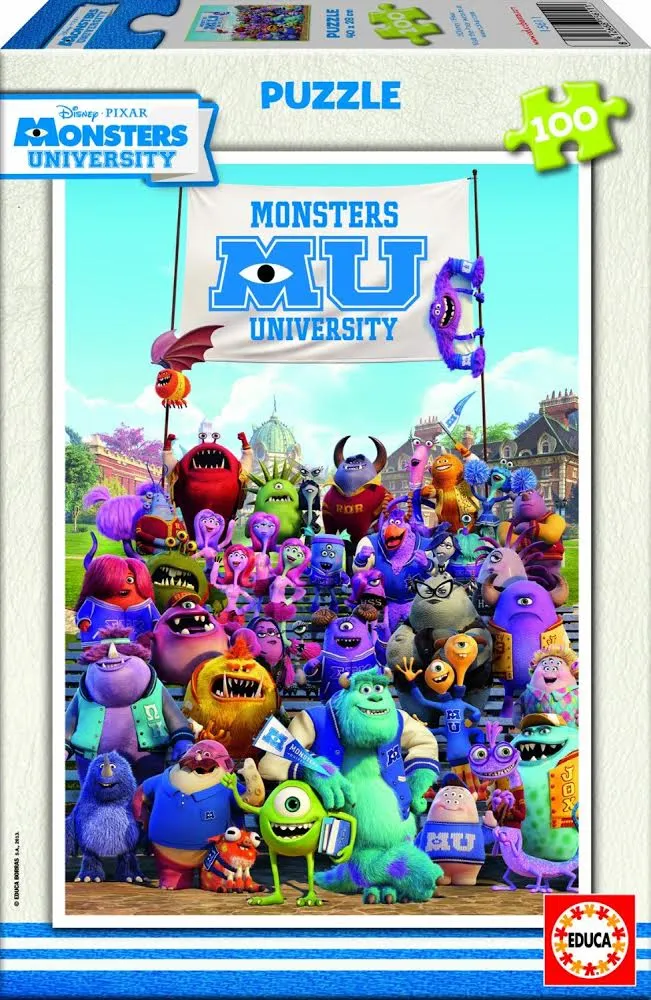 Jigsaw Puzzle - 100 Pieces - Monsters Inc : Monsters University