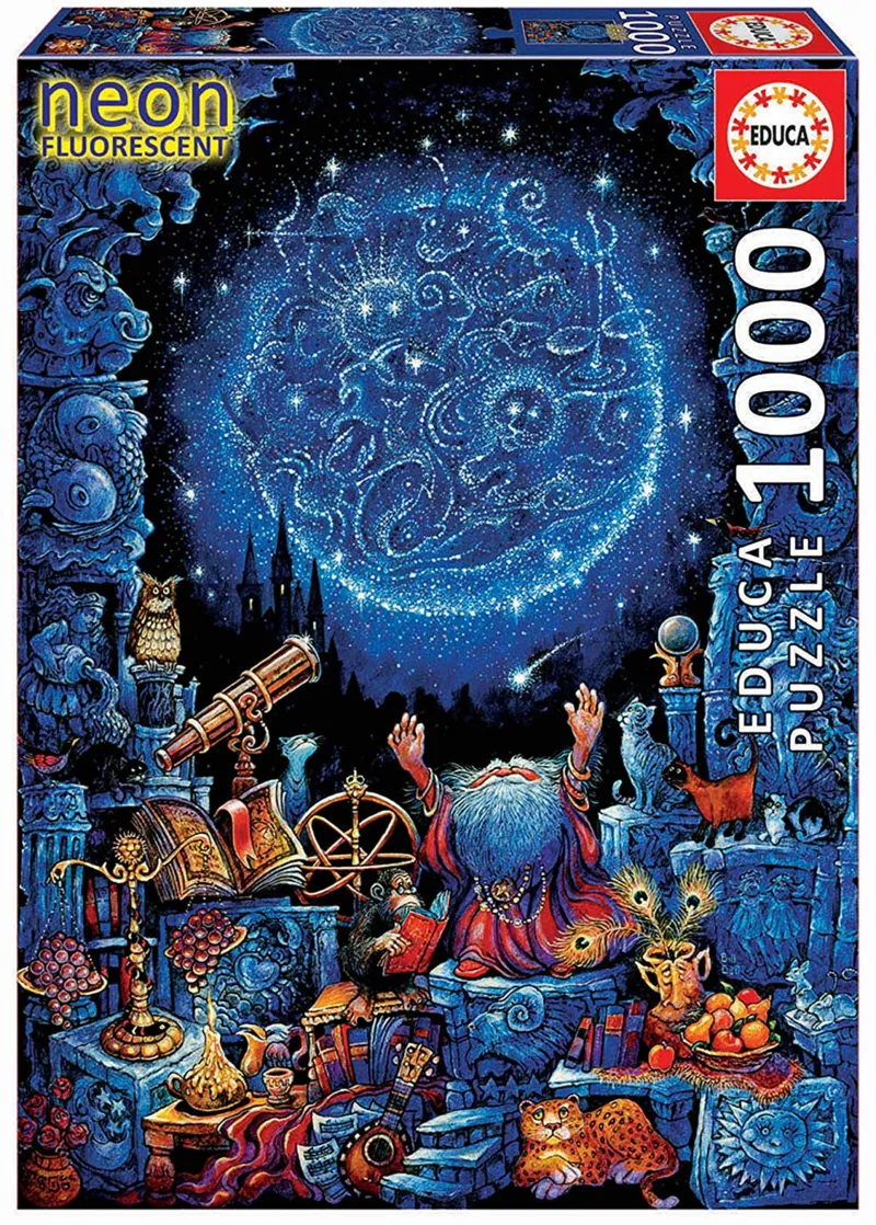Neon Puzzle - Astrology