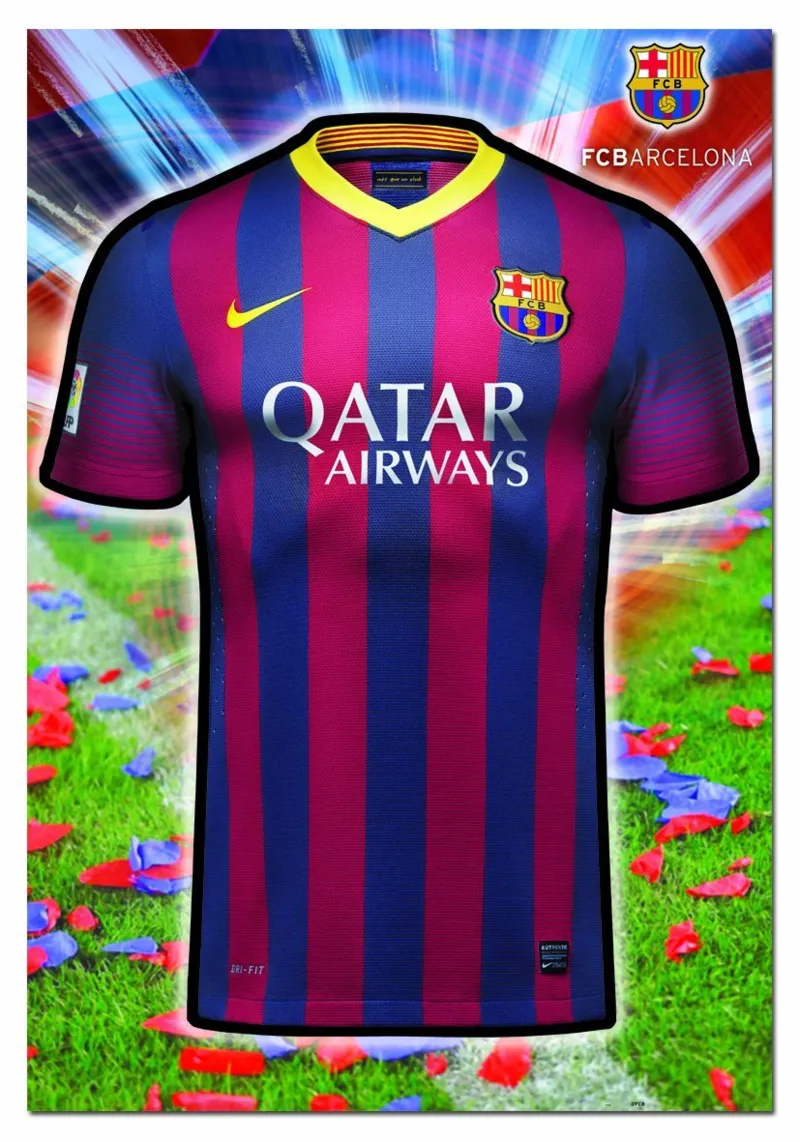 FC Barcelona's shirt