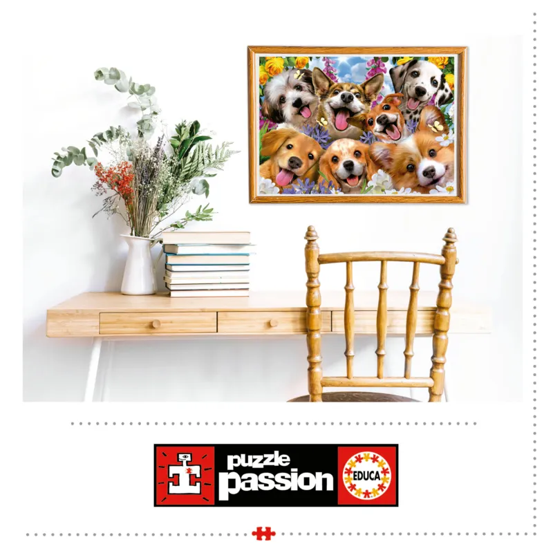 Puppies Selfie. Howard Robinson