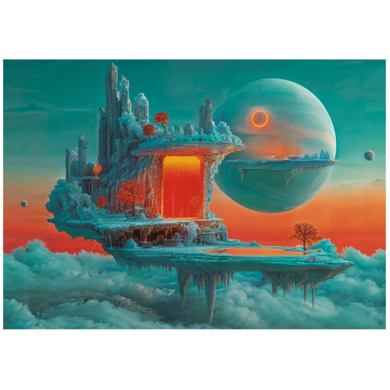 Planet of Fire and Ice