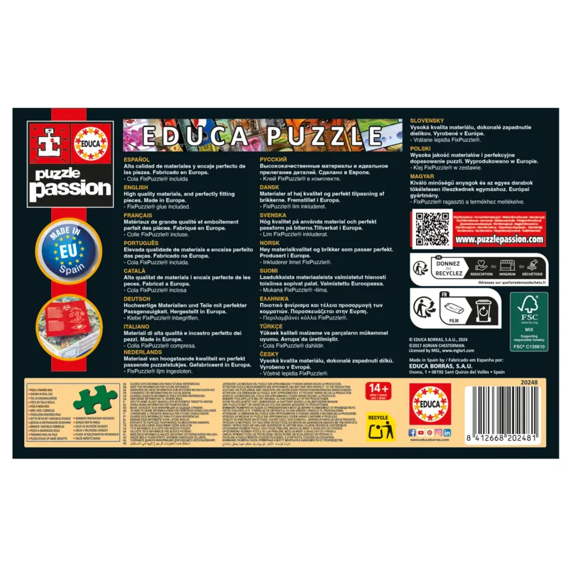 Miniature Puzzle - Symbols of Europe