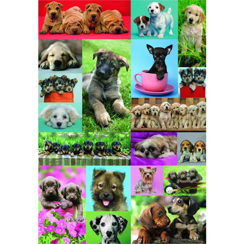 Jigsaw Puzzle - 1000 Pieces - Little Dogs