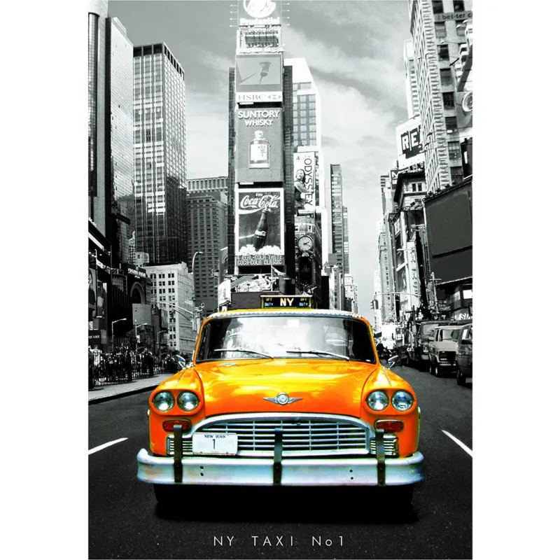 Jigsaw Puzzle - 1000 Pieces - Taxi n°1 New York