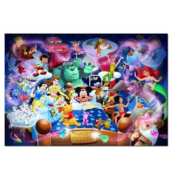 Jigsaw Puzzle - 1000 Pieces - Disney Family : Mickey's Dream
