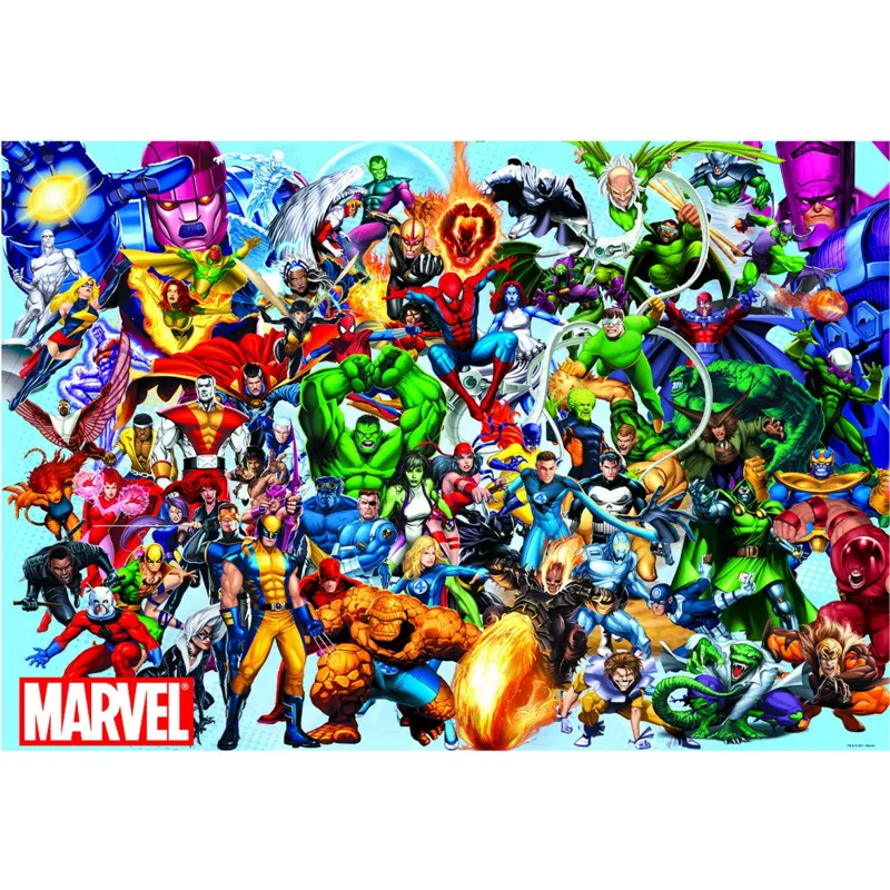 Jigsaw Puzzle - 1000 Pieces - Marvel : Marvel Heroes