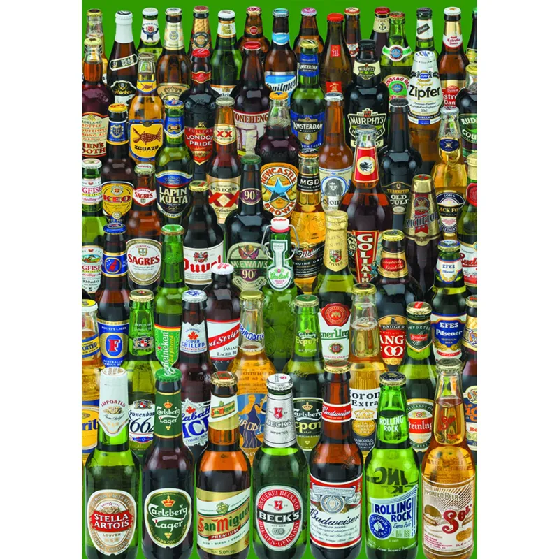 Jigsaw Puzzle - 1000 Pieces - Cans of Beer