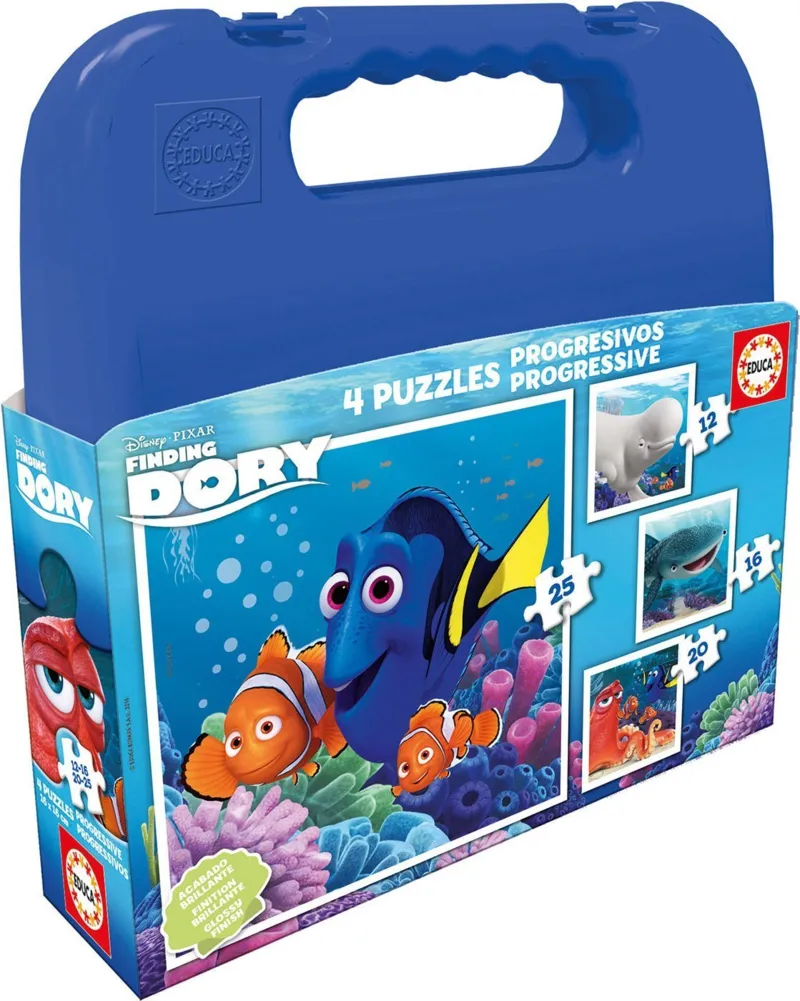 4 Jigsaw Puzzles - Finding Dory