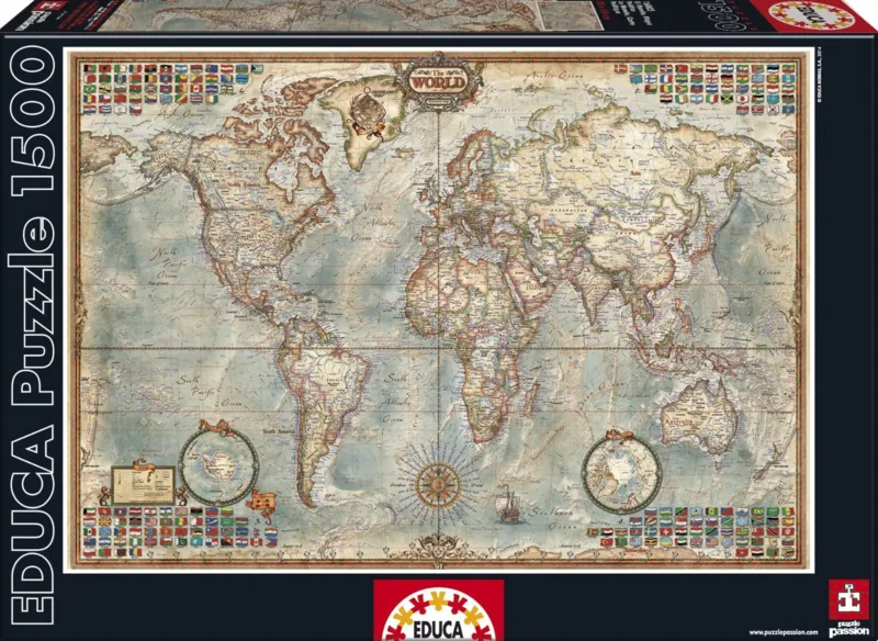 The World, Political Map