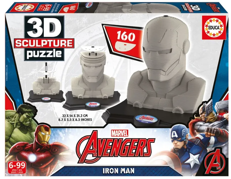 3D Jigsaw Puzzle - Iron Man
