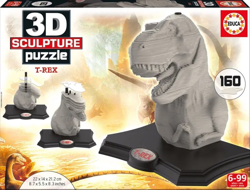 Sculpture Puzzle - T-Rex