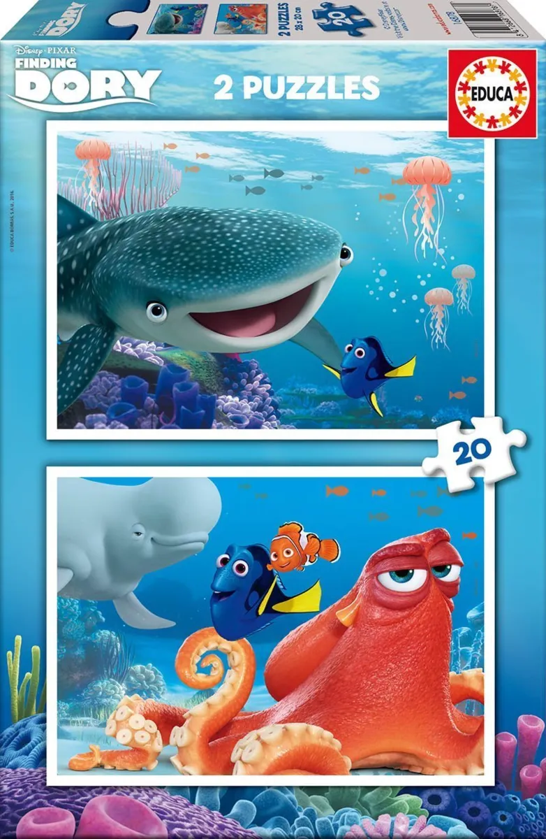 2 Jigsaw Puzzles - Finding Dory