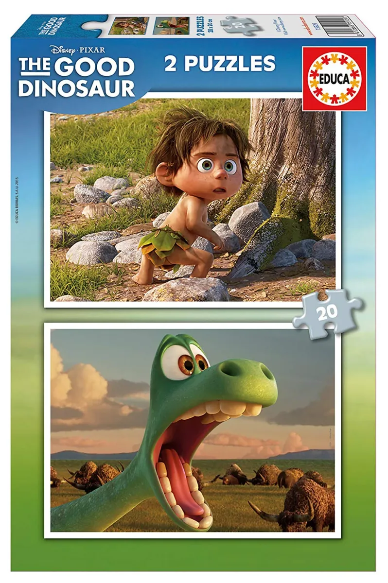 2 Puzzles - Disney Pixar - The Good Dinosaur