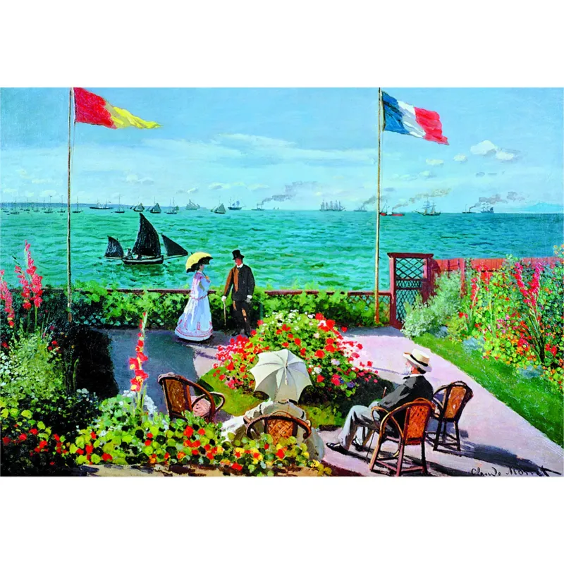 Jigsaw Puzzle - 2000 Pieces - Monet : Saint-Adresse Terrace
