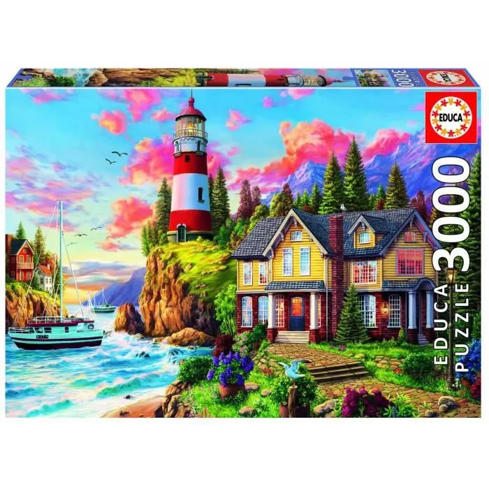 Lighthouse by the Sea