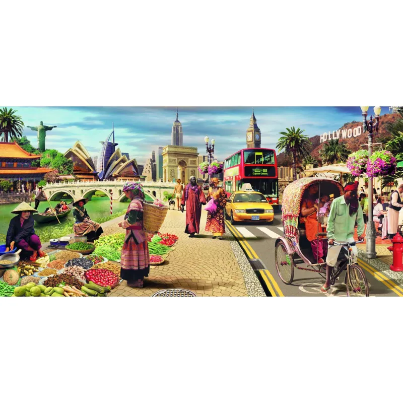 Jigsaw Puzzle - 3000 Pieces : Global World