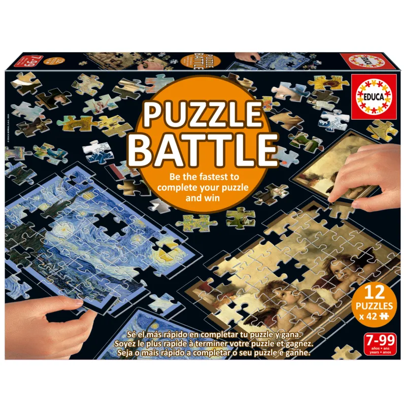12 Puzzles - Puzzle Battle Art