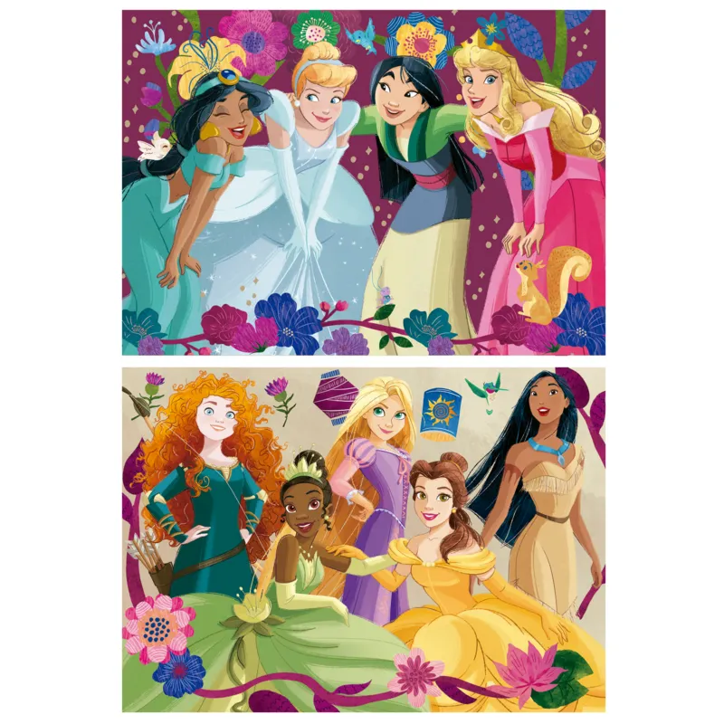 2 Puzzles - Disney Princess