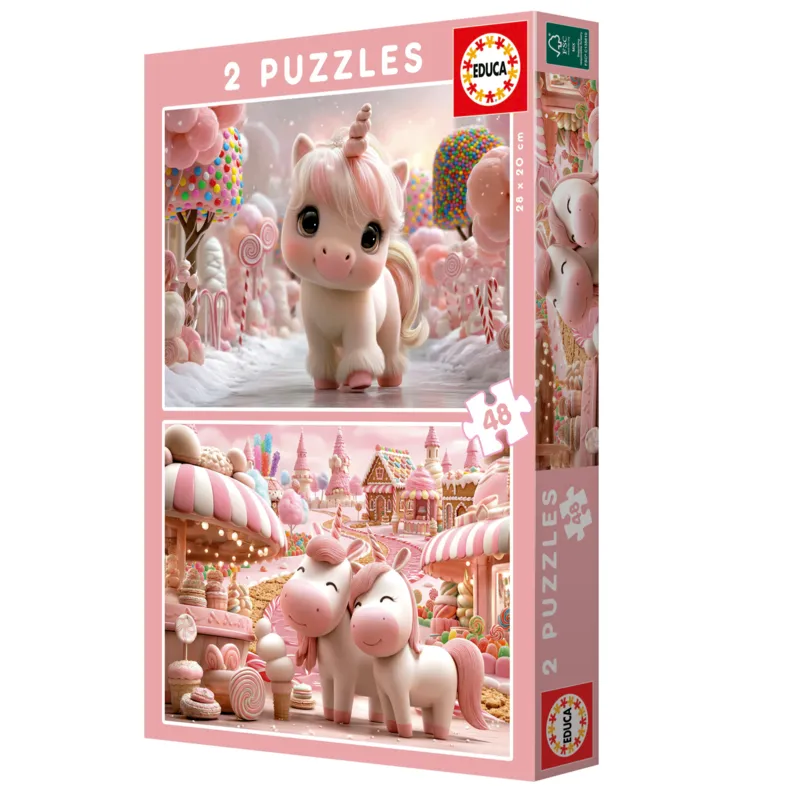 2 Puzzles - Sweet Unicorns