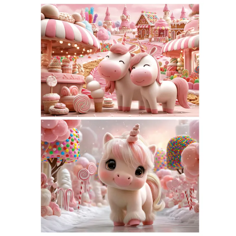 2 Puzzles - Sweet Unicorns