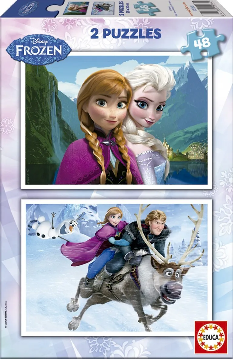 2 Jigsaw Puzzles - Frozen