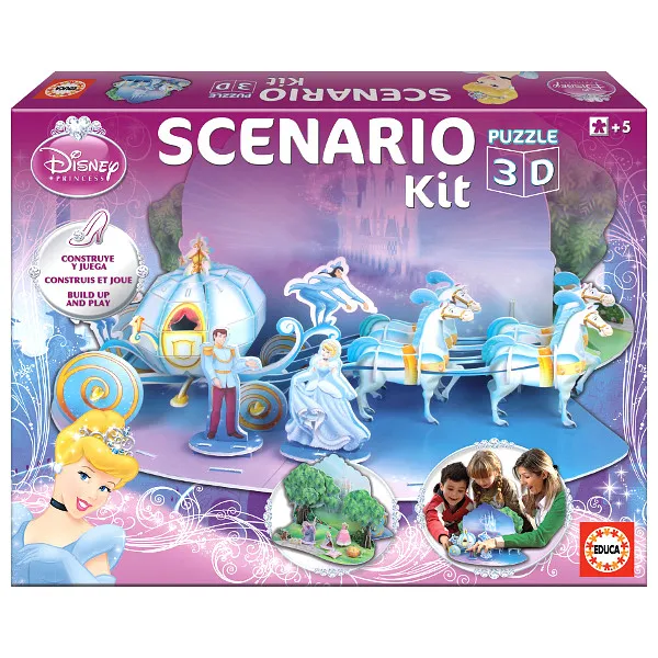 Build and Play: Puzzle Scenario 3D - Cendrillon