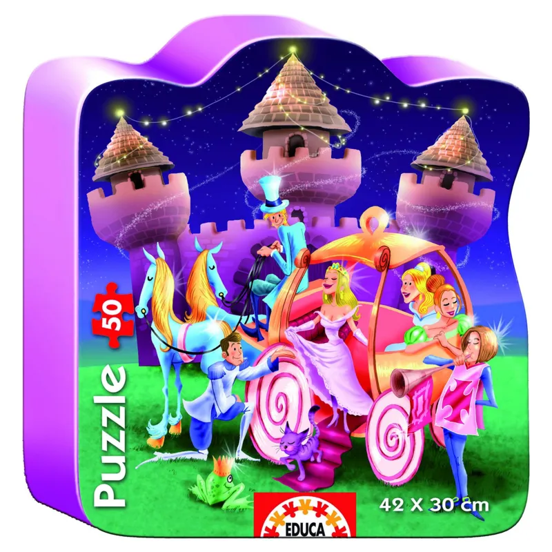Jigsaw Puzzle - 50 Pieces - Sweet Princess Castle