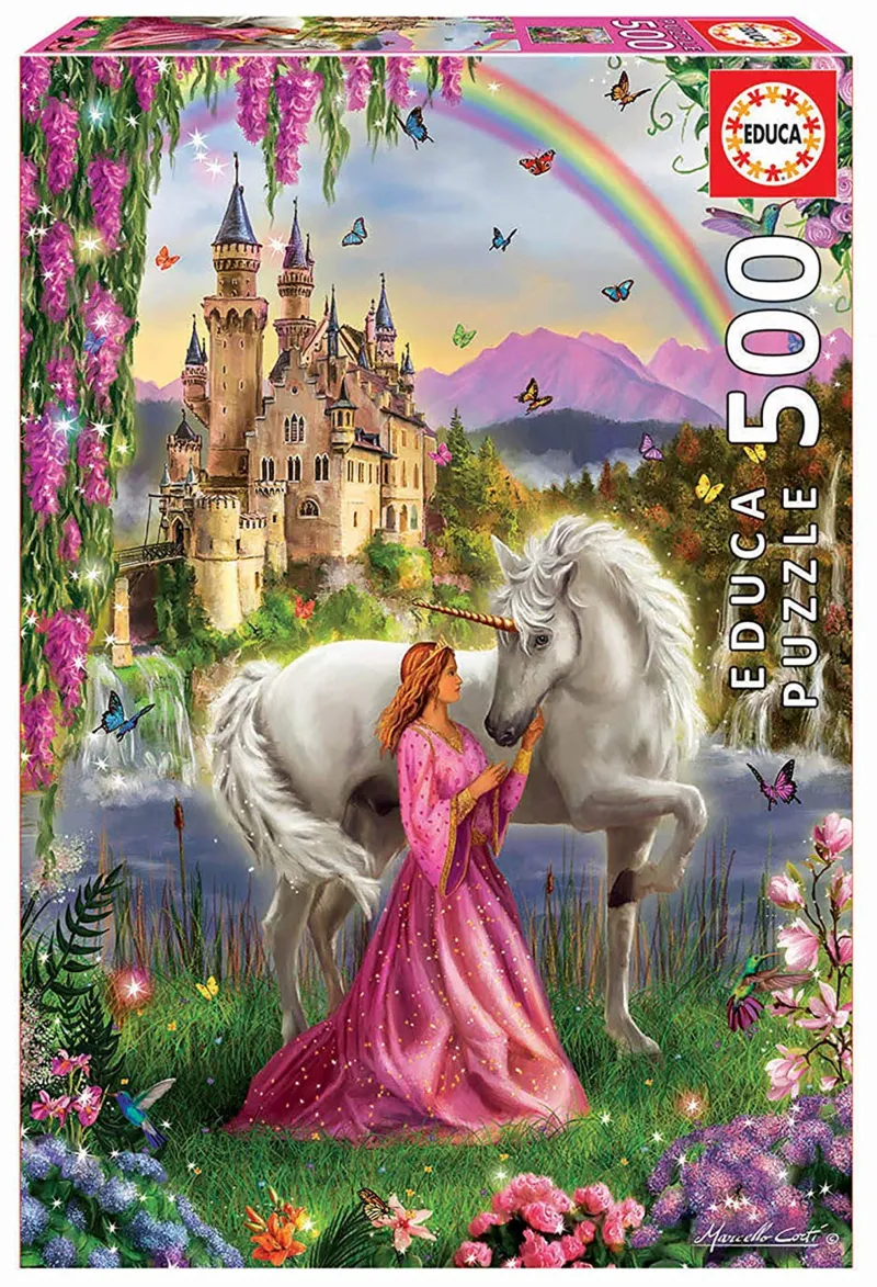 Princess and unicorn