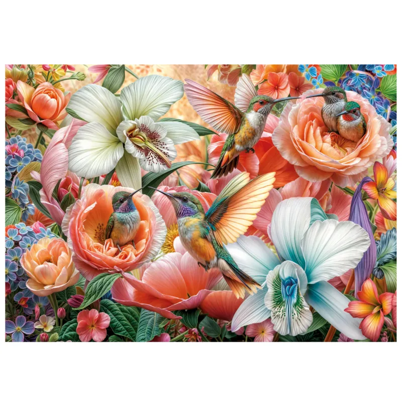 XXL Pieces - Hummingbird Garden