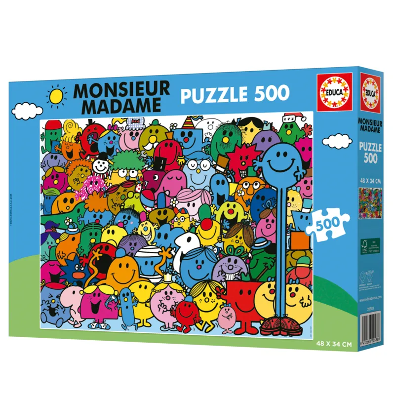 XXL Pieces - Puzzle Monsieur Madame
