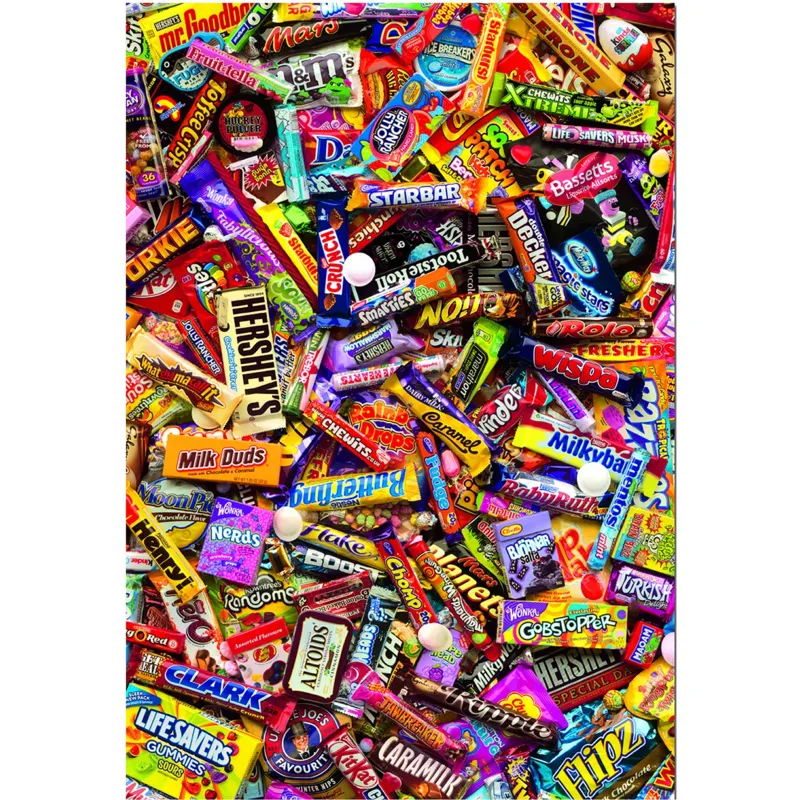 Jigsaw Puzzle - 500 Pieces : Chocolate Bars