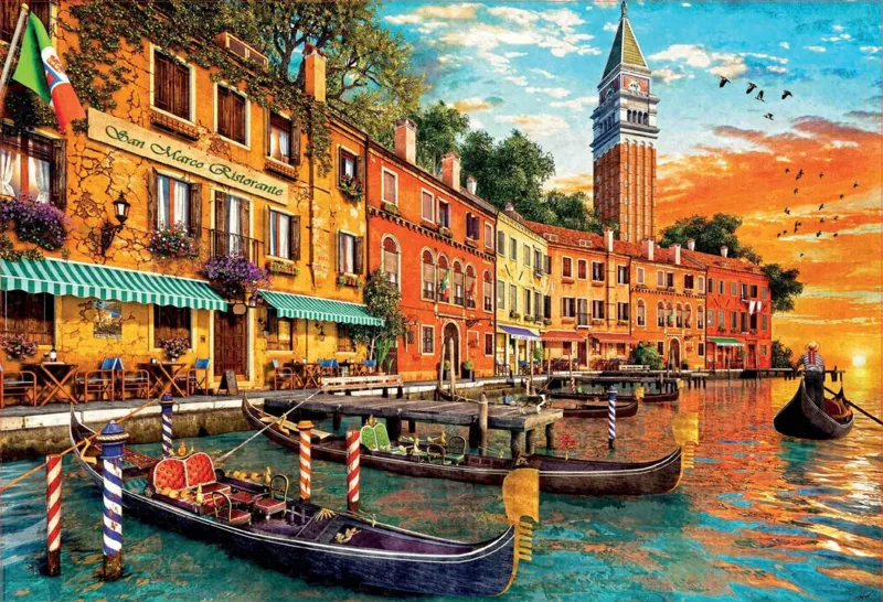 Sunset in San Marco