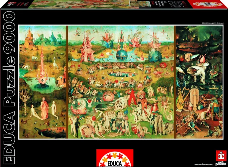 Jigsaw Puzzle - 9000 Pieces - Bosch : The Garden of Earthly Delights
