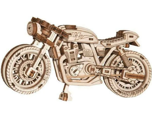 3D Wooden Jigsaw Puzzle - Cafe Racer