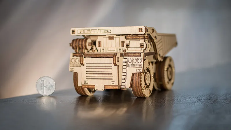 3D Wooden Jigsaw Puzzle - Belaz Mini
