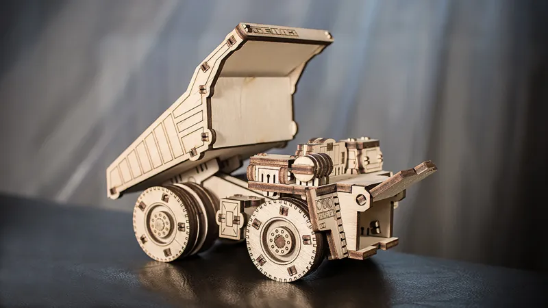 3D Wooden Jigsaw Puzzle - Belaz Mini