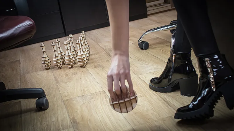 3D Wooden Jigsaw Puzzle - Mini Bowling