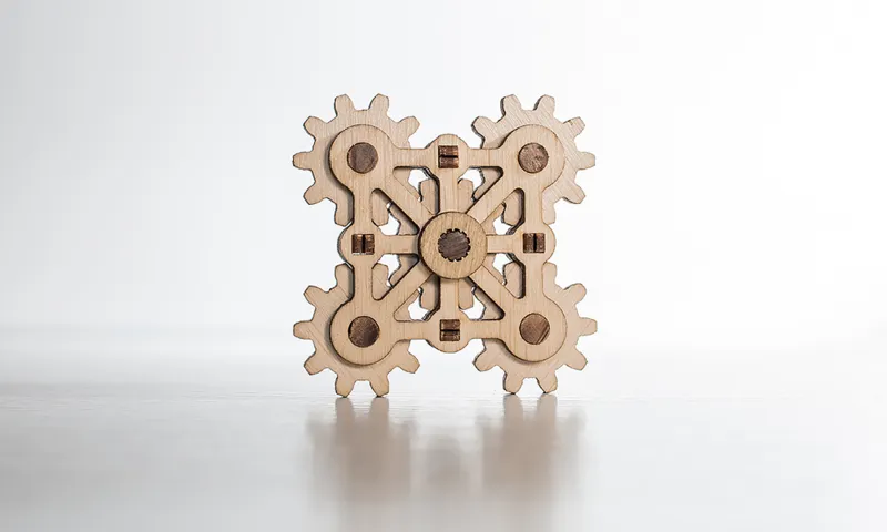 3D Wooden Jigsaw Puzzle - Twister Mini