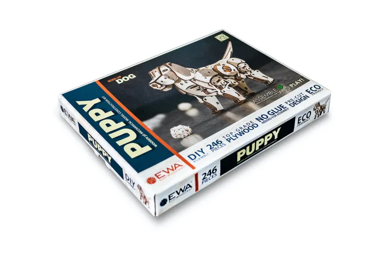 3D Wooden Puzzle - Puppy