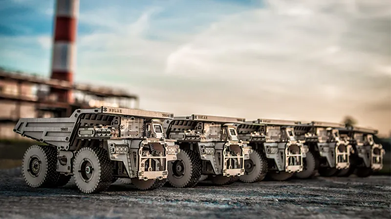 3D Wooden Jigsaw Puzzle - Belaz 75600