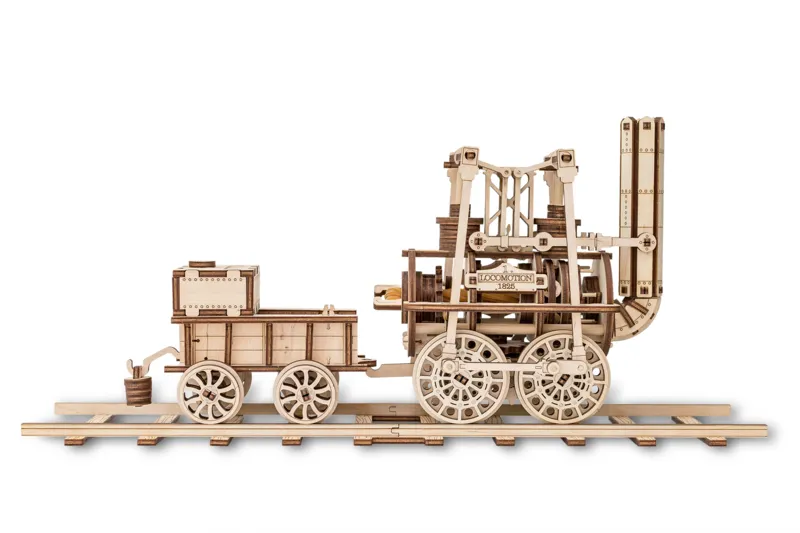 3D Wooden Jigsaw Puzzle - Locomotion